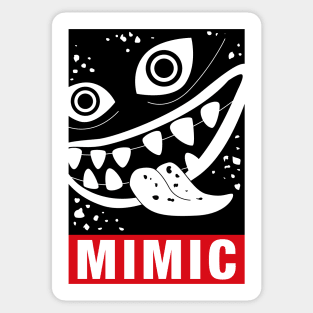 Mimic Tabletop RPG Monster Sticker